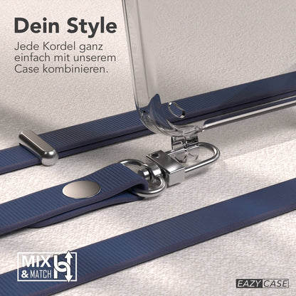 Samsung Galaxy S25 Plus MagSafe Hülle mit magnetischer Crossbody Handykette #farbe_blau-magsafe-funktion-ohne-magsafe