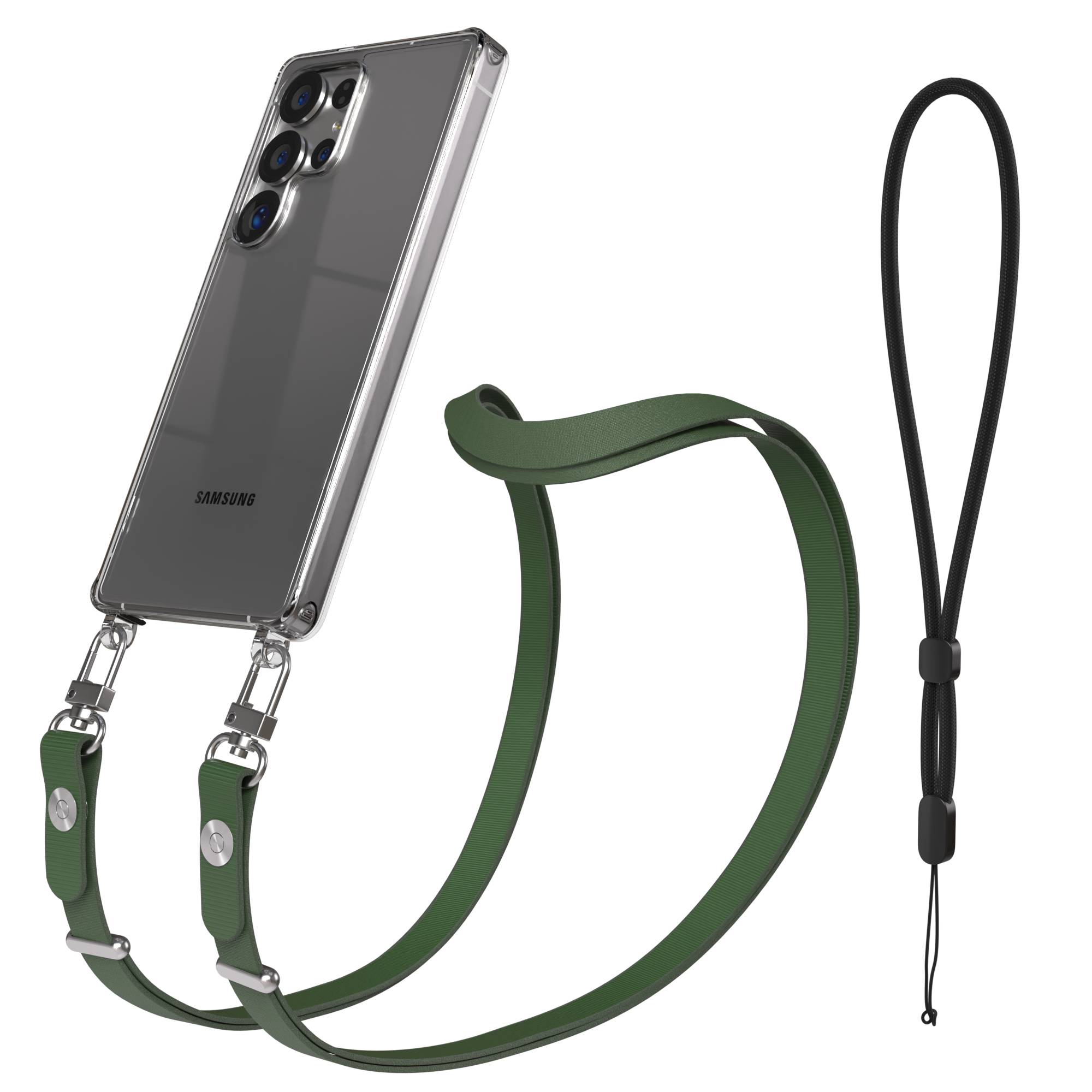 Samsung Galaxy S25 Ultra MagSafe Hülle mit magnetischer Crossbody Handykette 
