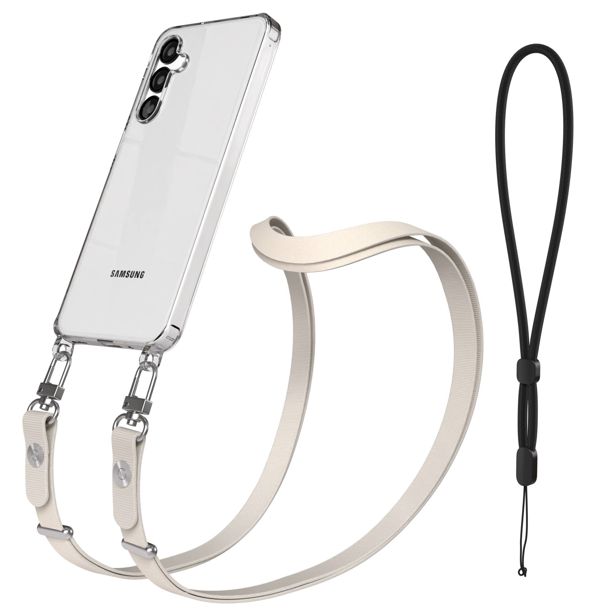 Samsung Galaxy A16 MagSafe Hülle mit magnetischer Crossbody Handykette im Set 