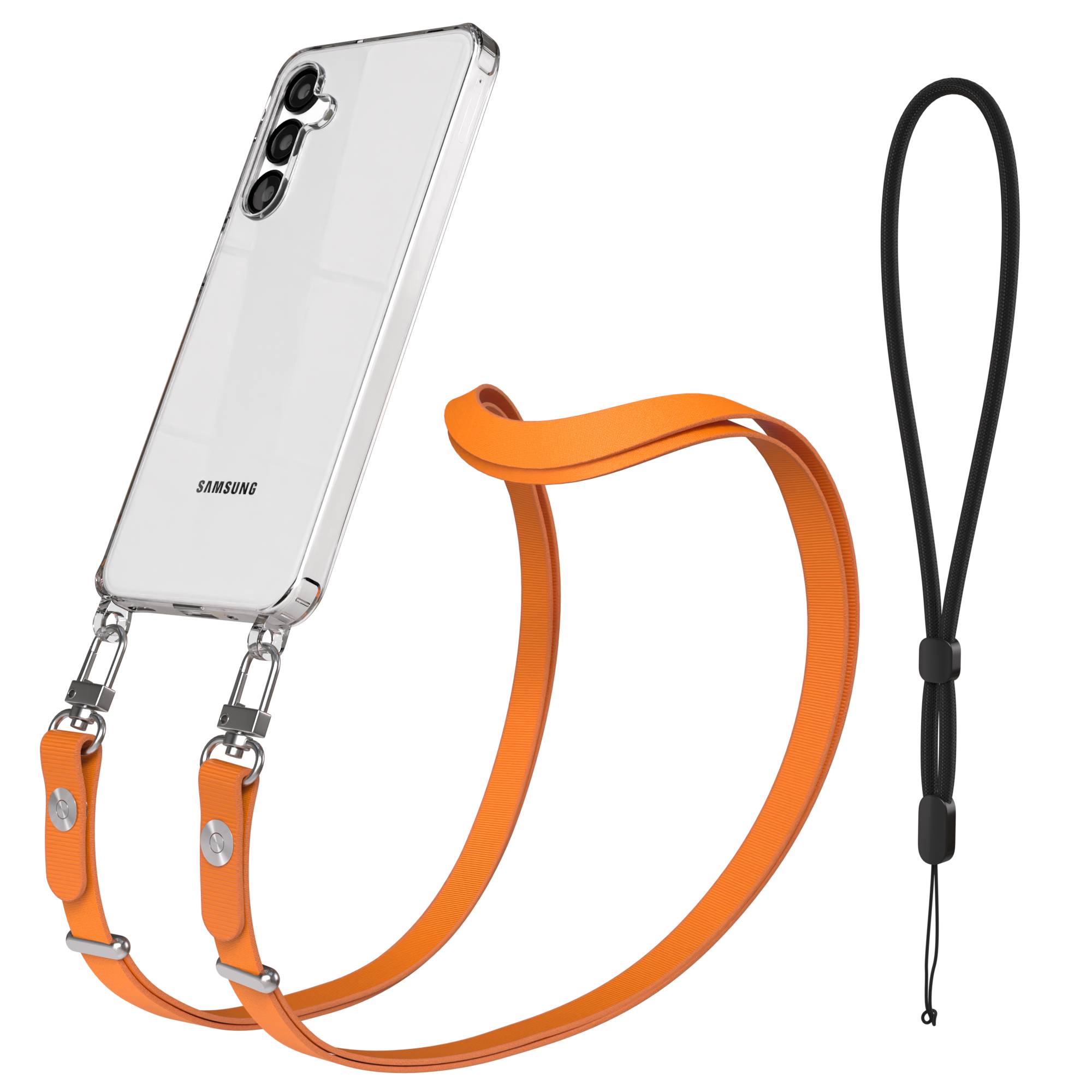 Samsung Galaxy A16 MagSafe Hülle mit magnetischer Crossbody Handykette im Set 