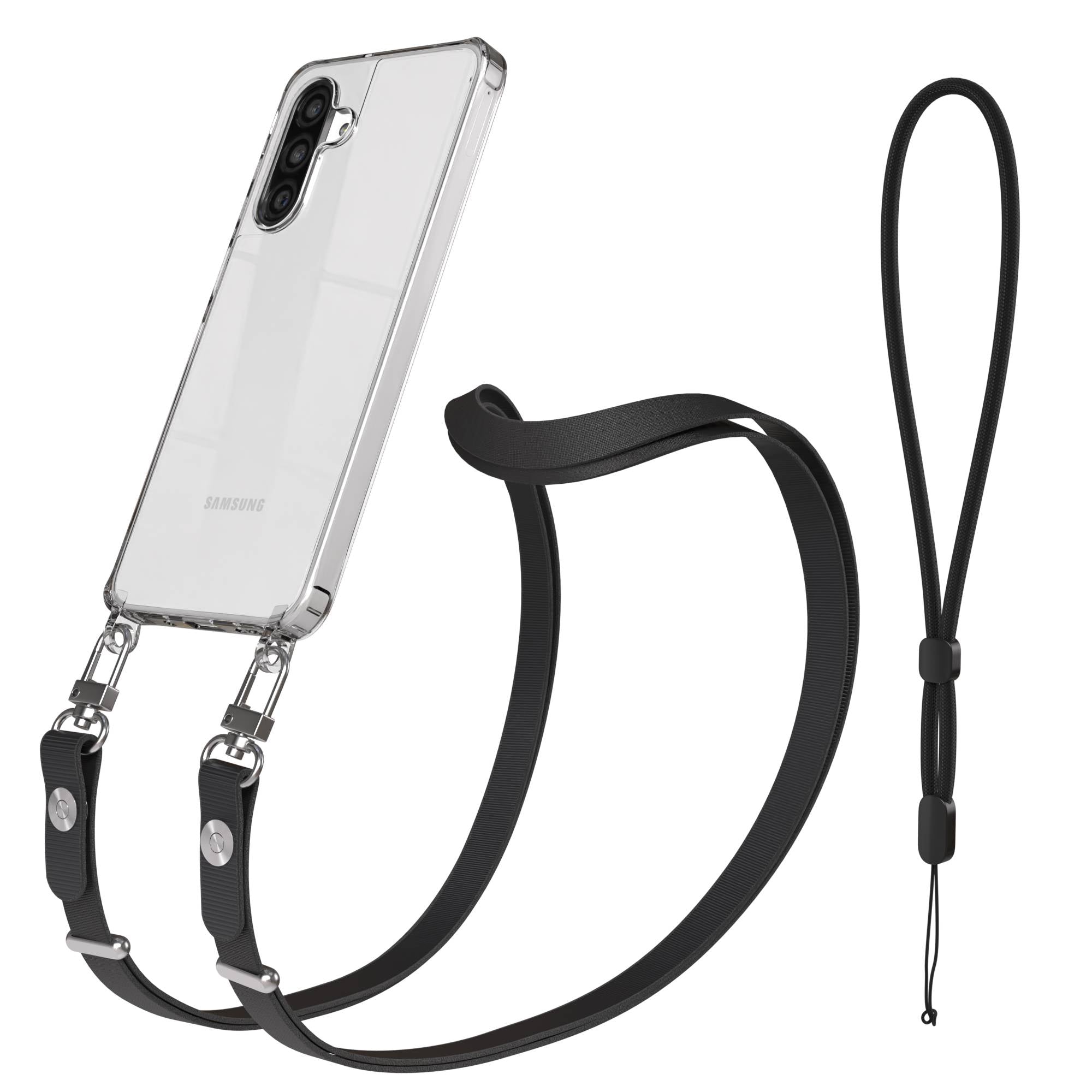 Samsung Galaxy A26 MagSafe Hülle mit magnetischem Crossbody-Umhängegurt Set 