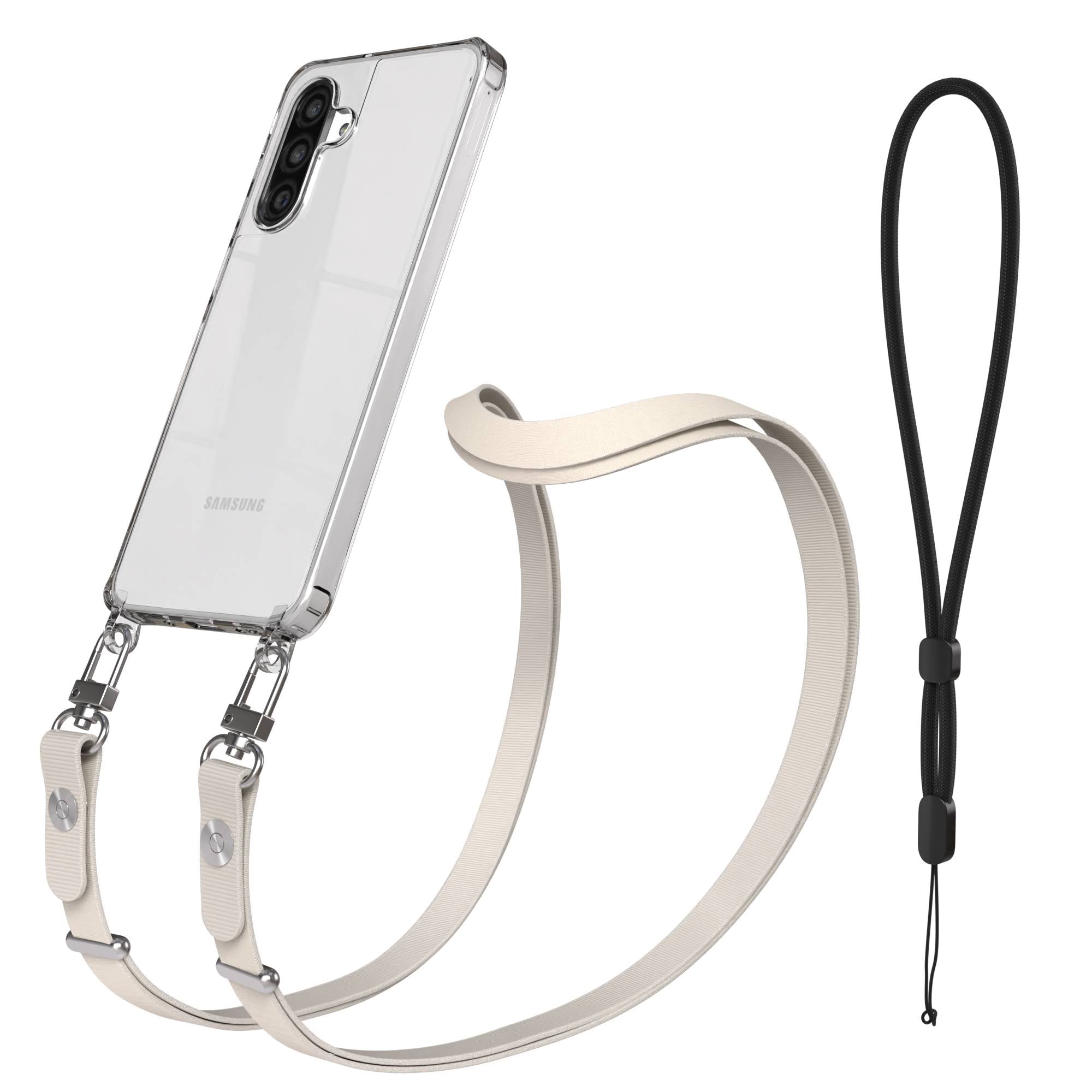 Samsung Galaxy A26 MagSafe Hülle mit magnetischem Crossbody-Umhängegurt Set 