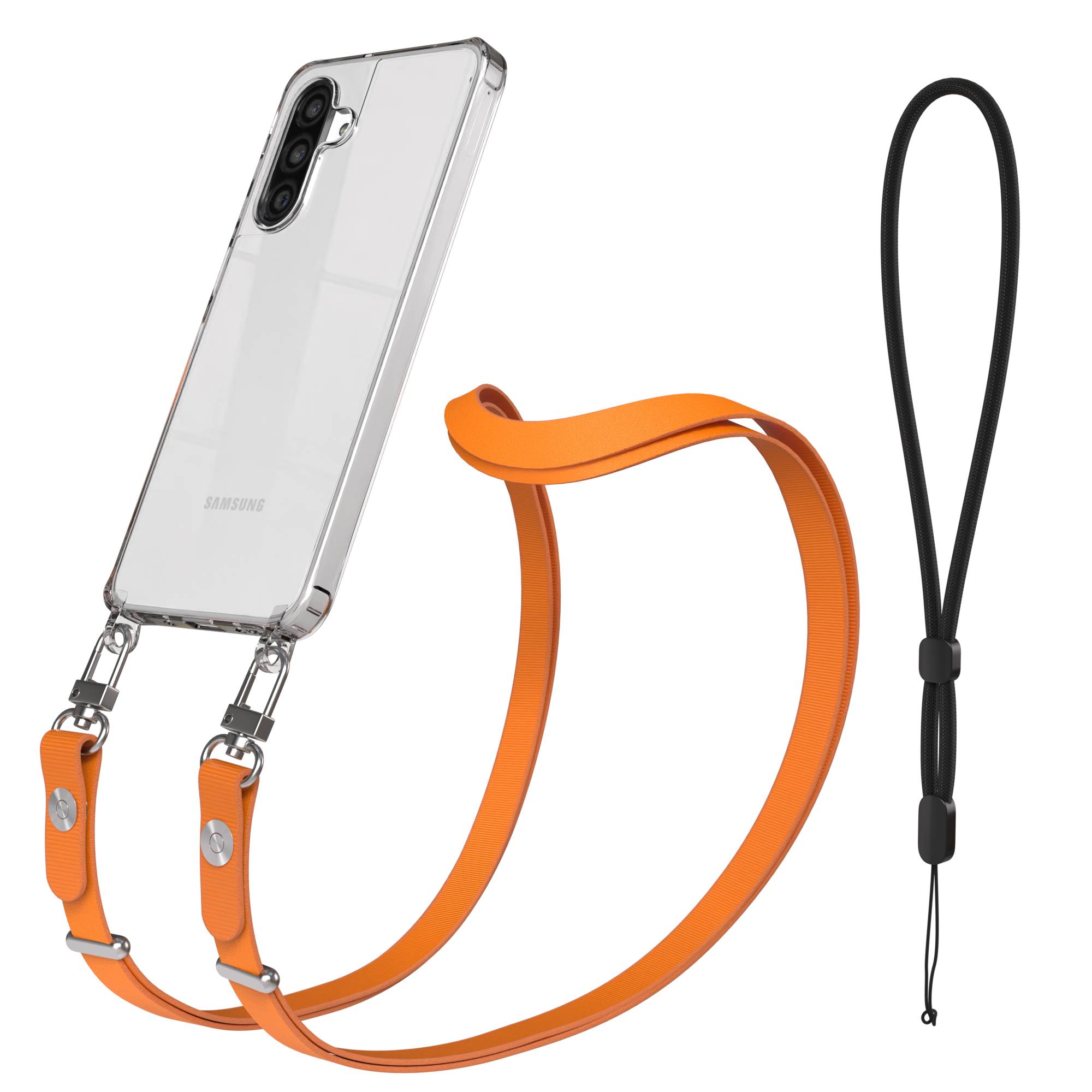 Samsung Galaxy A26 MagSafe Hülle mit magnetischem Crossbody-Umhängegurt Set 