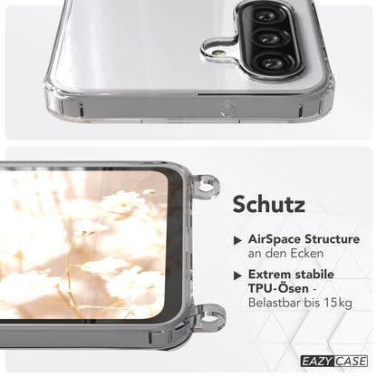 Samsung Galaxy A26 MagSafe Hülle mit magnetischem Crossbody-Umhängegurt Set 