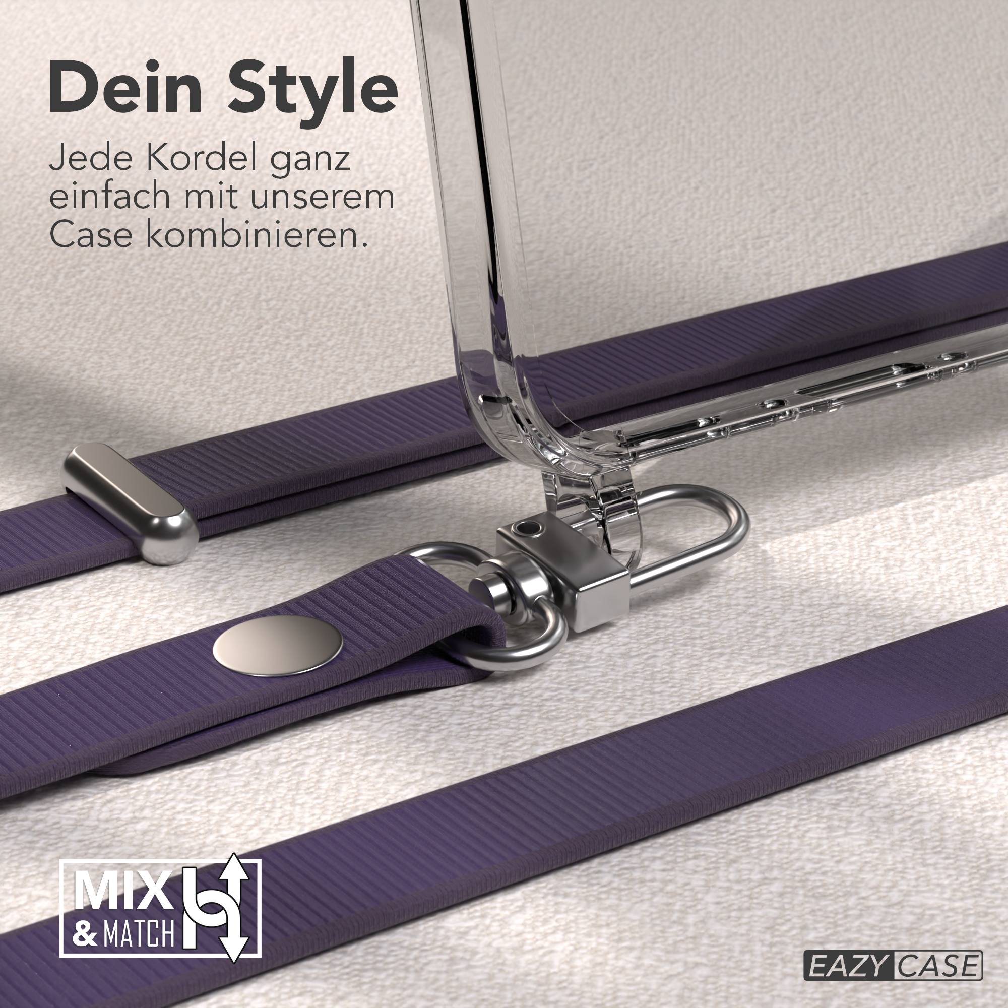 Samsung Galaxy A56 MagSafe Hülle mit magnetischer Crossbody Handykette #farbe_lila-magsafe-funktion-ohne-magsafe