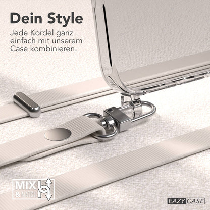 Apple iPhone 17 MagSafe Hülle mit magnetischem Crossbody-Umhängeband Set #farbe_lila-magsafe-funktion-ohne-magsafe