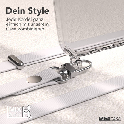 iPhone Air MagSafe Hülle mit magnetischem Crossbody-Umhängeband als Set #farbe_grau-magsafe-funktion-ohne-magsafe