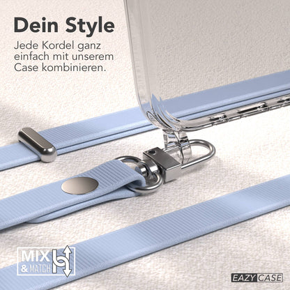 iPhone Air MagSafe Hülle mit magnetischem Crossbody-Umhängeband als Set #farbe_hellblau-magsafe-funktion-ohne-magsafe