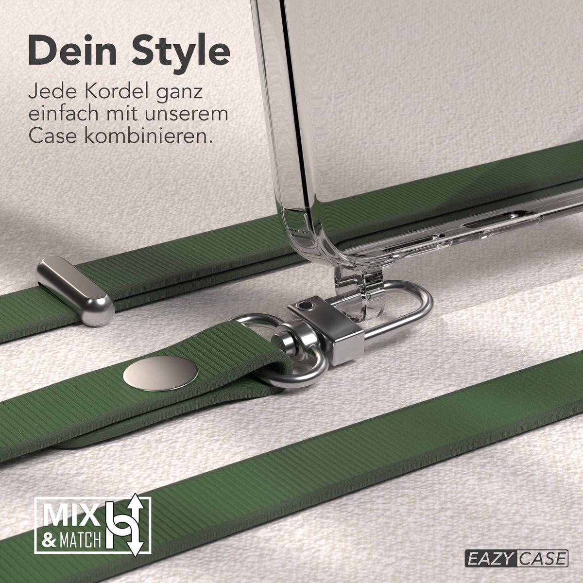 Samsung Galaxy S26 MagSafe Schutzhülle mit magnetischer Crossbody Handykette #farbe_grun-magsafe-funktion-ohne-magsafe