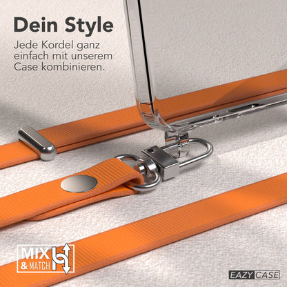 Samsung Galaxy S26 MagSafe Schutzhülle mit magnetischer Crossbody Handykette #farbe_orange-magsafe-funktion-ohne-magsafe