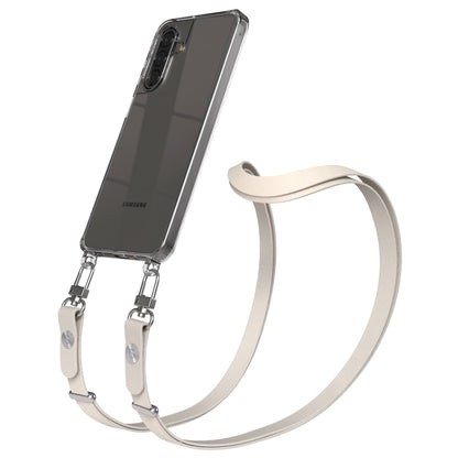 Samsung Galaxy A17 MagSafe Hülle mit magnetischer Crossbody Handykette #farbe_taupe-magsafe-funktion-mit-magsafe