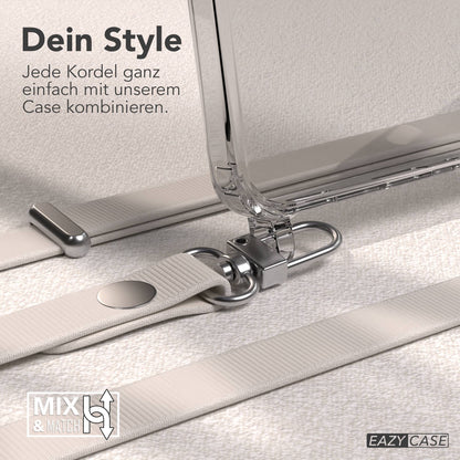 Samsung Galaxy A17 MagSafe Hülle mit magnetischer Crossbody Handykette #farbe_taupe-magsafe-funktion-mit-magsafe