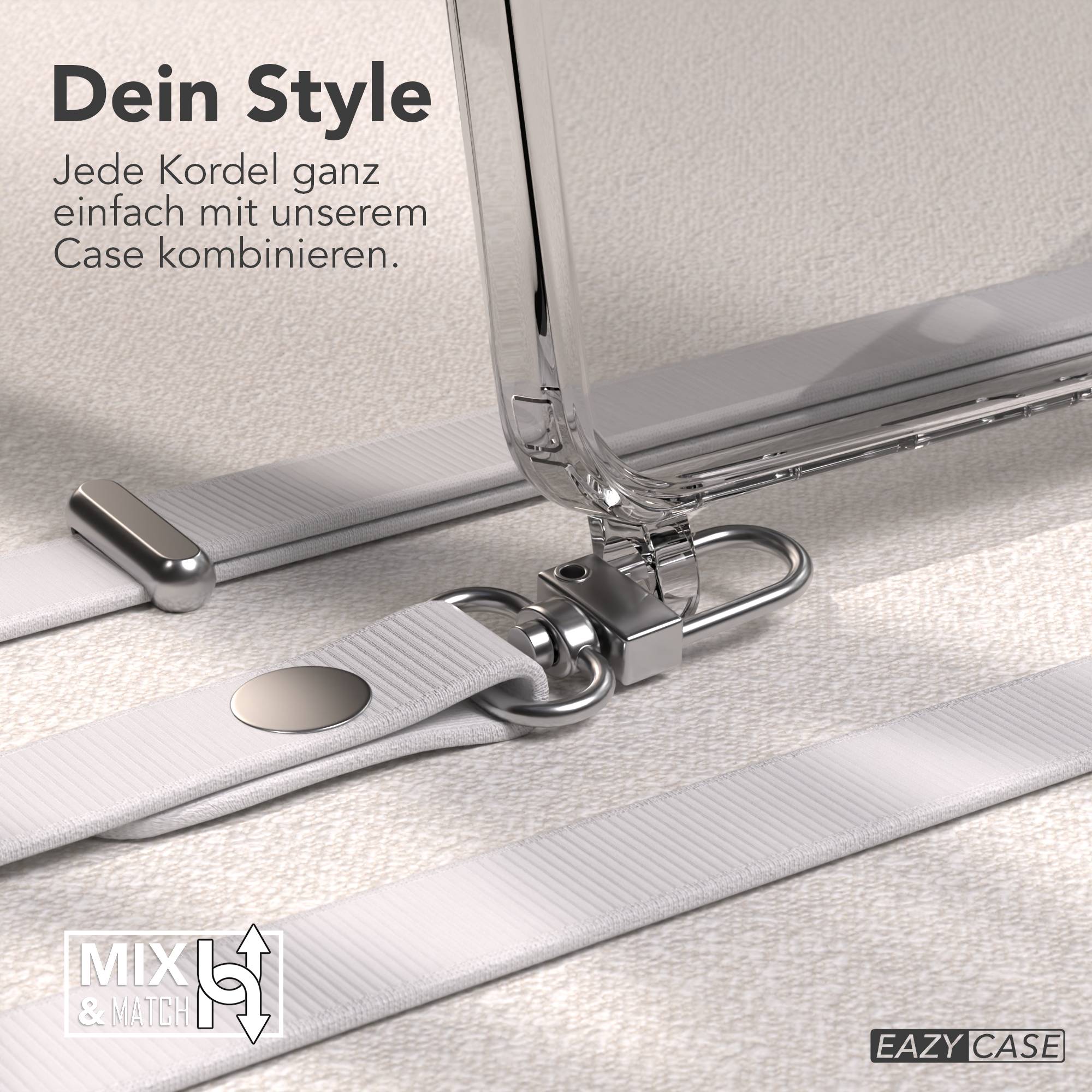 Samsung Galaxy A17 MagSafe Hülle mit magnetischer Crossbody Handykette #farbe_grau-magsafe-funktion-ohne-magsafe