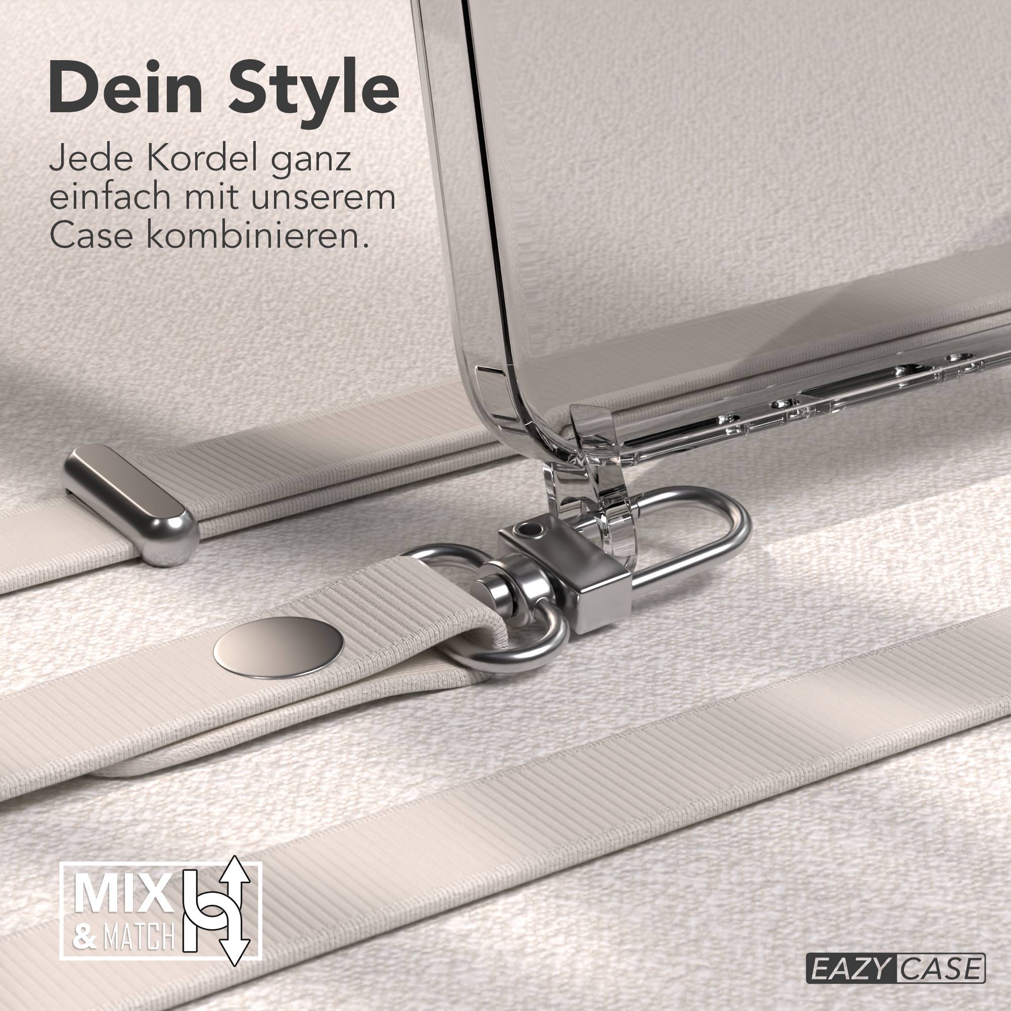 Samsung Galaxy A37 MagSafe Schutzhülle mit magnetischer Crossbody Handykette #farbe_taupe-magsafe-funktion-mit-magsafe