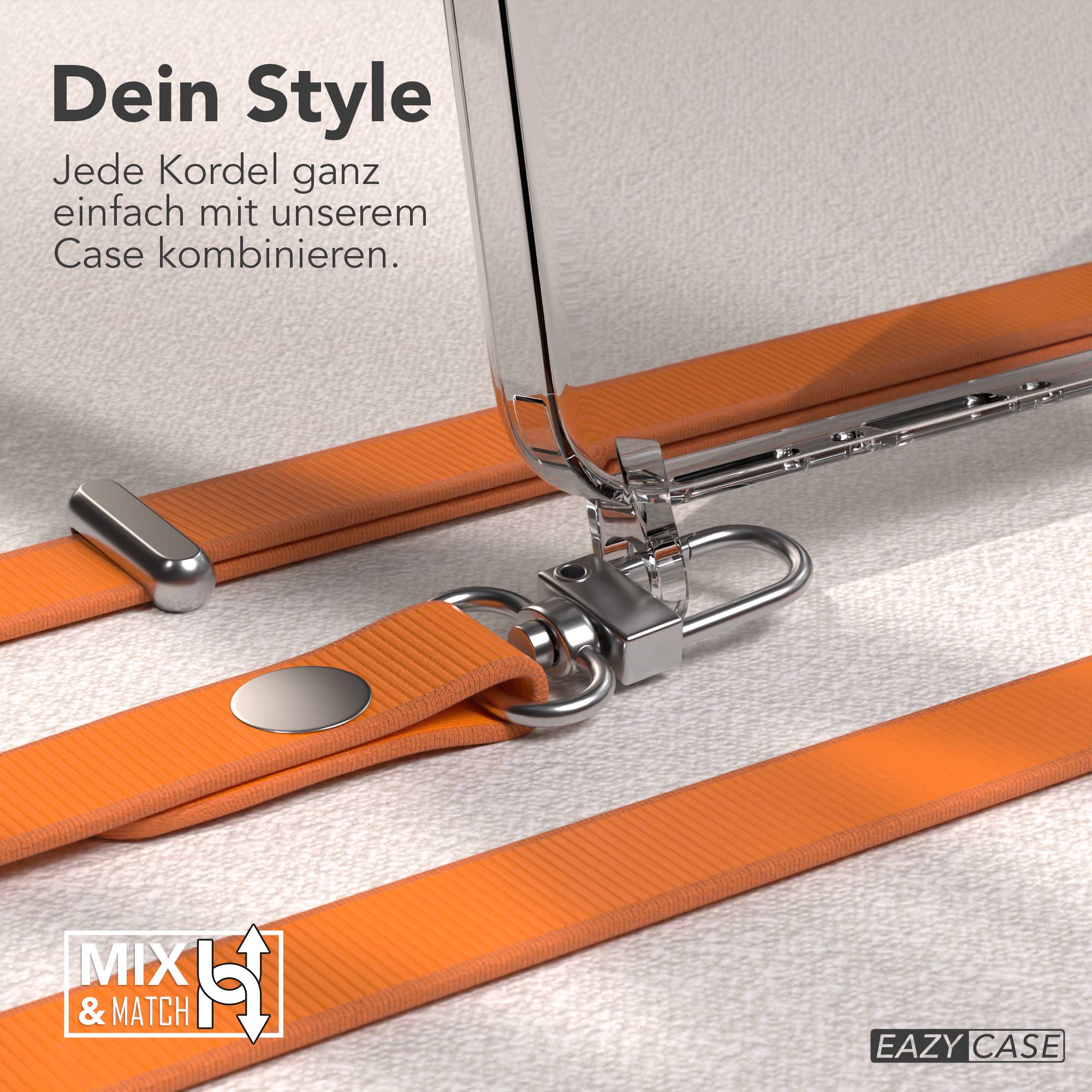 Samsung Galaxy A37 MagSafe Schutzhülle mit magnetischer Crossbody Handykette #farbe_orange-magsafe-funktion-mit-magsafe