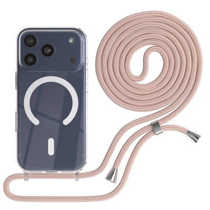 Apple iPhone 17 Pro transparente MagSafe Schutzhülle mit verstellbarer Handykette 