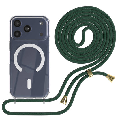 Apple iPhone 17 Pro transparente MagSafe Schutzhülle mit verstellbarer Handykette 