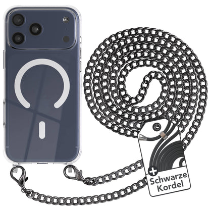 Apple iPhone 17 Pro Max Handykette mit Metallkette und Kordel MagSafe 